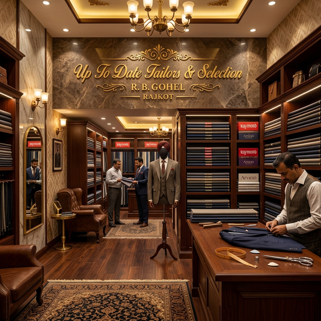 Up To Date Tailors Studio Interior R. B. Gohel